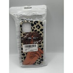 Leopard Lips Case for iPhone 12 6.1" Cute Slim Protective Cover